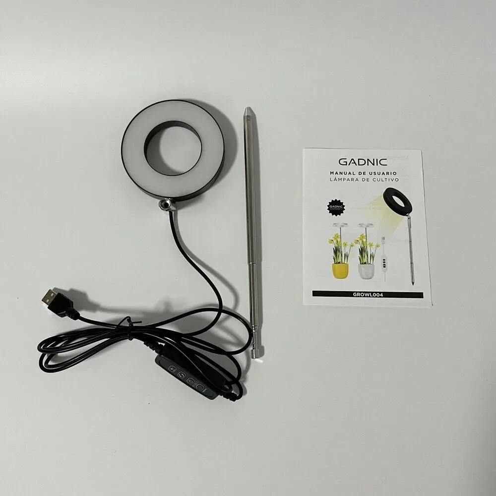 Plant Grow Light Full Spectrum LED Grow Light Auto Timer for Indoor Plant US